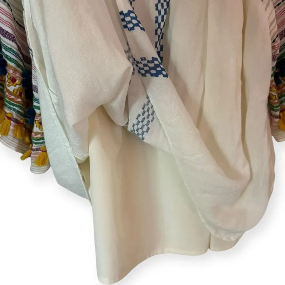 Anthropologie Vineet Bahl Kiera Embroidered Blouse - Picture 9 of 13